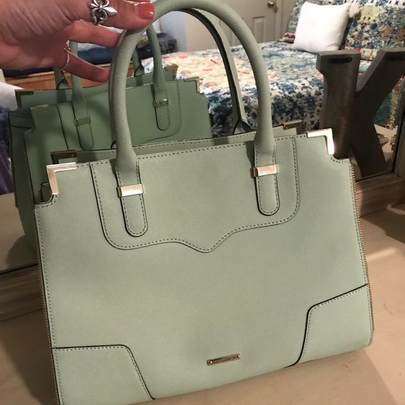 Rebecca Minkoff Amourous Satchel Wintermint - Picture 3 of 5